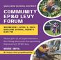 Community EP&O Levy Forum